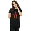 Disney Womens/Ladies Aladdin Classic Jafar Cotton Boyfriend T-Shirt