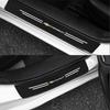 AABJX1 4Pcs Carbon Fiber Car Threshold Strip Door Sill Anti-Scratch Protector Sticker For Chevrolet Cruze Captiva Trax Malibu Sail Aveo