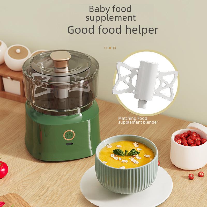 Wireless Multi-Function Kitchen Grinder: Electric Garlic Pounder & Baby Food Processor