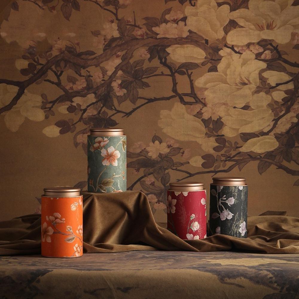 Мини Жестяная Банка для Чая Новая Китайская Стиль Упаковочная Коробка для Чая Удобная Герметичная Банка для Чая Дом