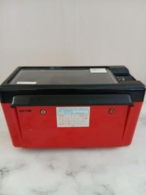 Vintage SEIKO DP690T 70s Red Flip Alarm Clock Retro Japan Tested working