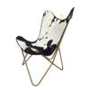 Butterfly Chair - Home & Living Room Chair – Goat Hair Leather Chair