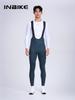 INBIKE Unisex Fleece Cycling Bib Pants - Warm High Waist for Long Distance (Autumn/Winter)