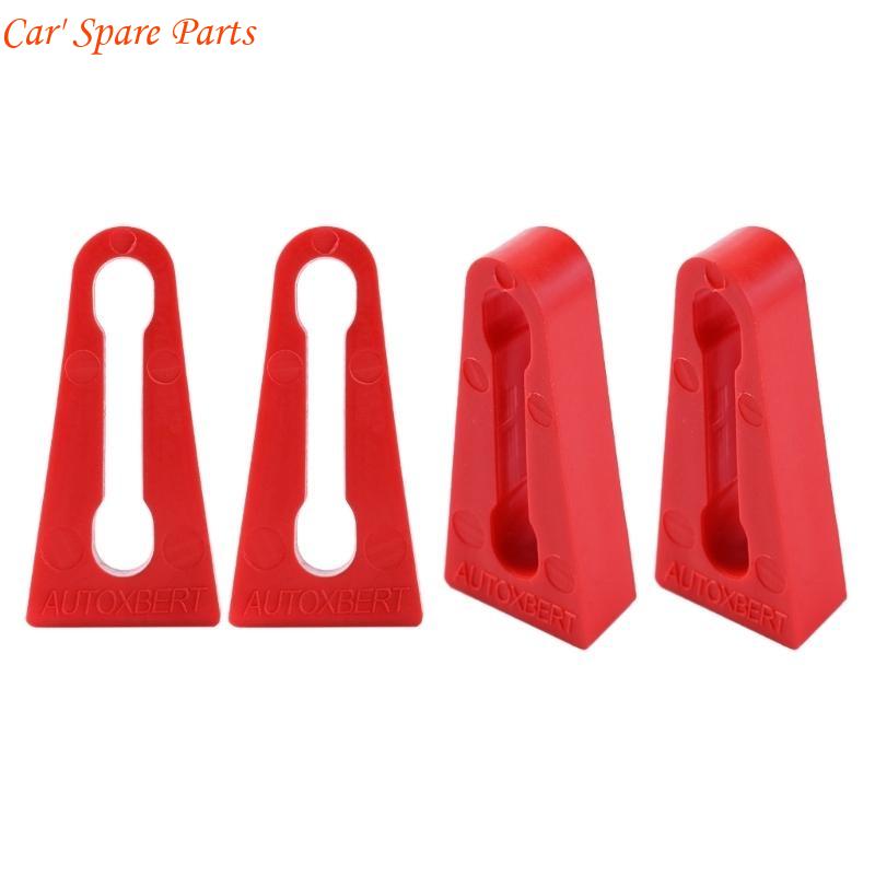 Y4UA 4 Pieces Car Door Lock Cushions Dampening Mats For Reducing Noise Preserving Vehicle Integrity Smooth And Quiet Closure