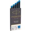 Parker Картридж чернил QUINK смываемый синий набор из 5 коробок коробка 5 1950383 (1 шт.)