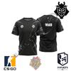 Клуб G2 E-sports Новая Джерси Футболка с круглым вырезом CSGO 2 Нико Одежда для поддержки фанатов Футболки Спортивные Топы для киберспортивных мероприятий Дышащие