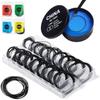 200Pcs/Set Repair Tools Rubber O-Ring Waterproof O-Ring Gasket Durable Watch Back Case Rubber