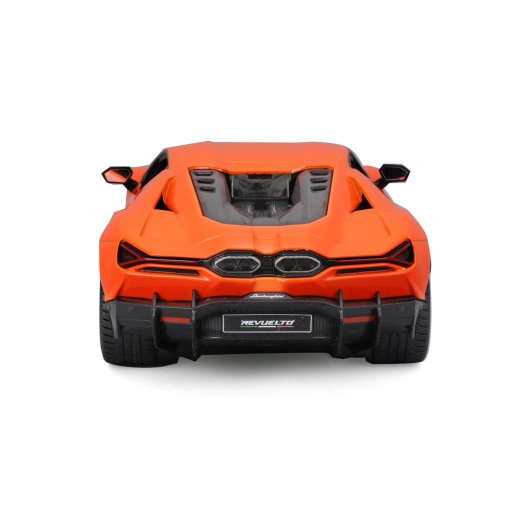 Bburago Lamborghini Revuelto оранжевый мини-автомобиль, литой под давлением автомобиль, готовый продукт OG 1/24 18-21106