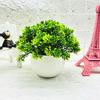 Artificial Potted Plants Realistic Fake Green Plants Ball Decoration Home Office Table