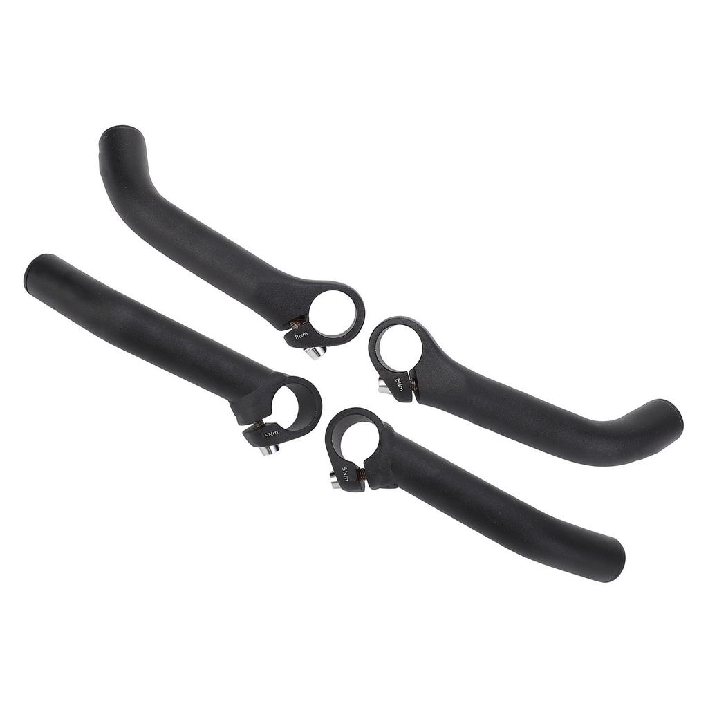 Bike Handlebar End Aluminum Alloy Labor Saving Lightweight Comfortable Grip Bike Horn Bar Extender E