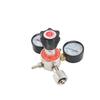 Клапан регулирования давления CO2 для пива, сплав, 160-230 PSI, регулятор CO2 для кегов, пивоварен, баров, ресторанов, 7 16 20UNF