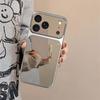 Чехол для iPhone 17 Pro Модный с большим окном Зеркальный чехол для телефона