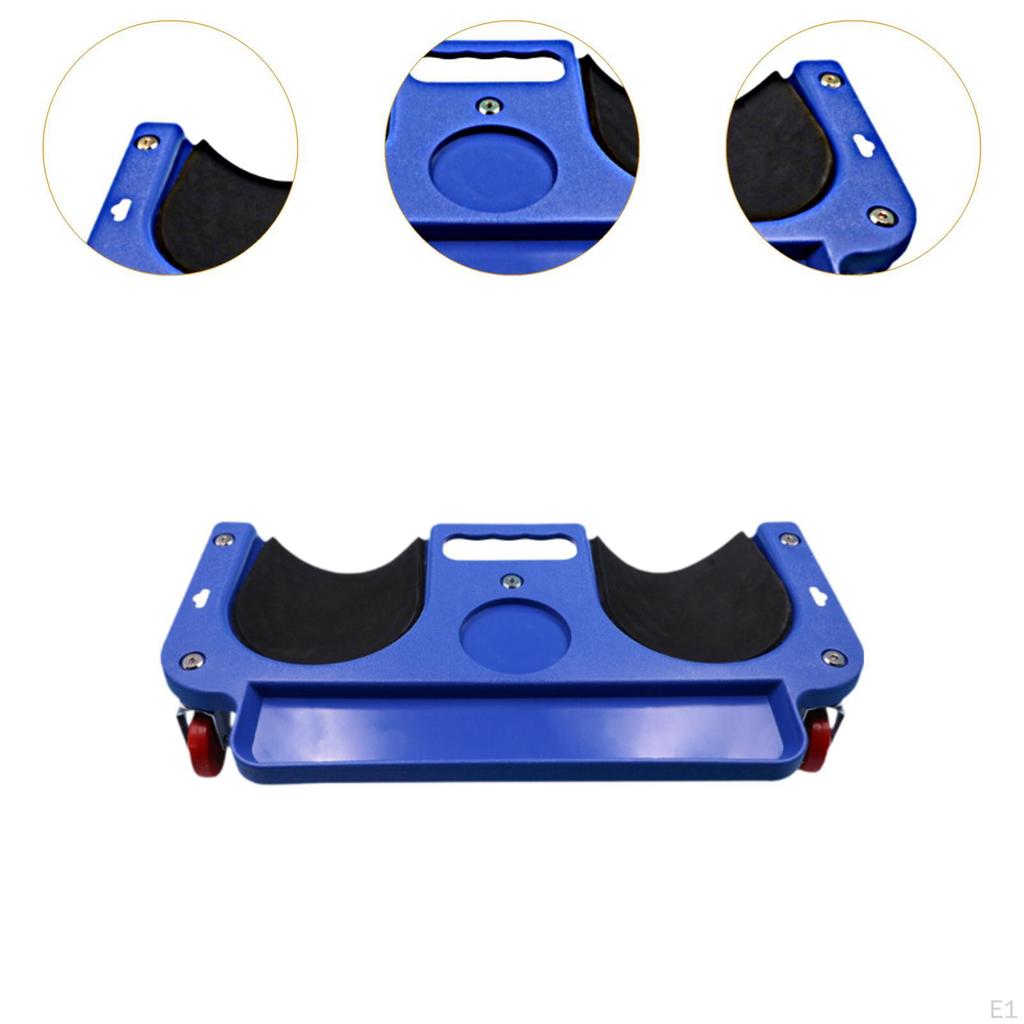 Наколенники с роликами, держатель для лотка для инструментов, удобный переносной с 5 поворотными колесами для