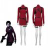 Female Resident 4 Ada Wong Cosplay Costume Evil Dress Outfits Fantasia Halloween Carnival Disguise Suit For Adult Women Girls