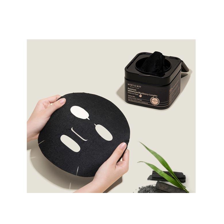 MARY&MAY Premium Idebenone BlackBerry Complex 250г/20шт