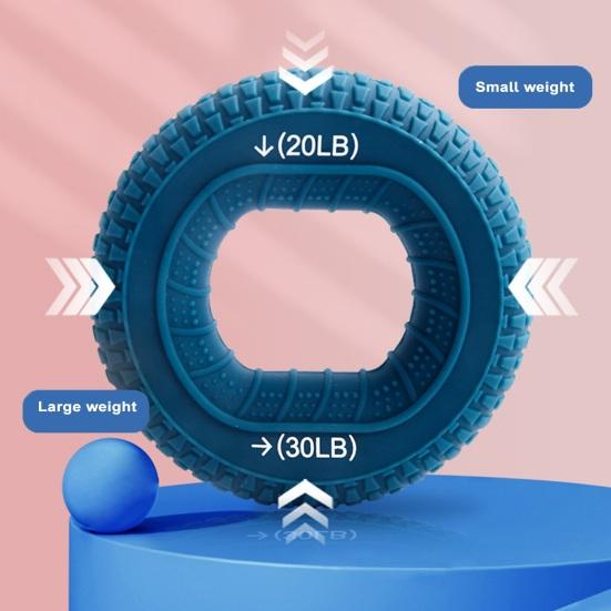 Силиконовый тренажер для тренировки силы запястья, тренировка мышц руки, силовая реабилитационная ручка с пятью пальцами, кольцо для упражнений, оборудование для силовых тренировок рук