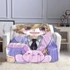 Ouran High School Host Club Anime Customized Blanket Plush Flannel Decoration Bed Home Throw Sofa Blanket Unisex Children Gifts