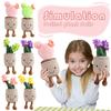 Имитация кактуса, гиацинта в горшке, мягкая игрушка, украшение в подарок