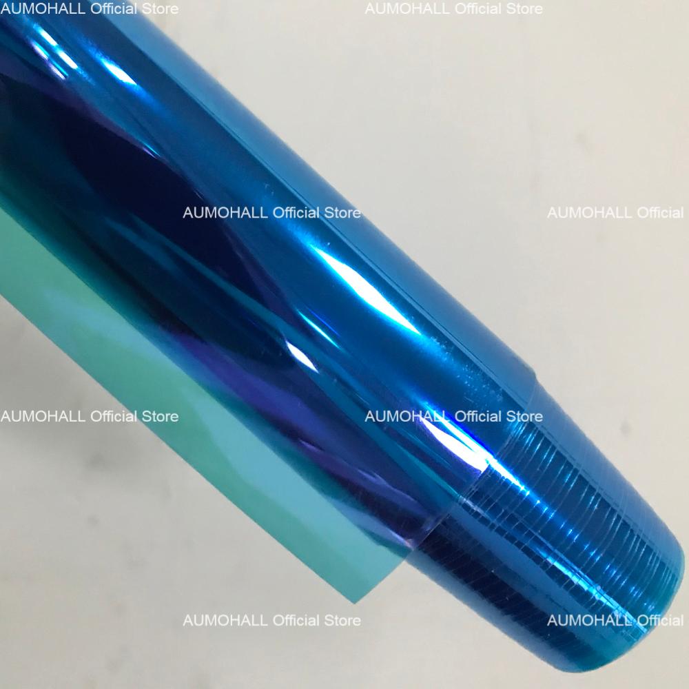 60% VLT Deep Blue Solar Film Автомобильная лобовая пленка, тонировочная пленка для переднего и заднего стекла, тонировочная наклейка для лобового стекла