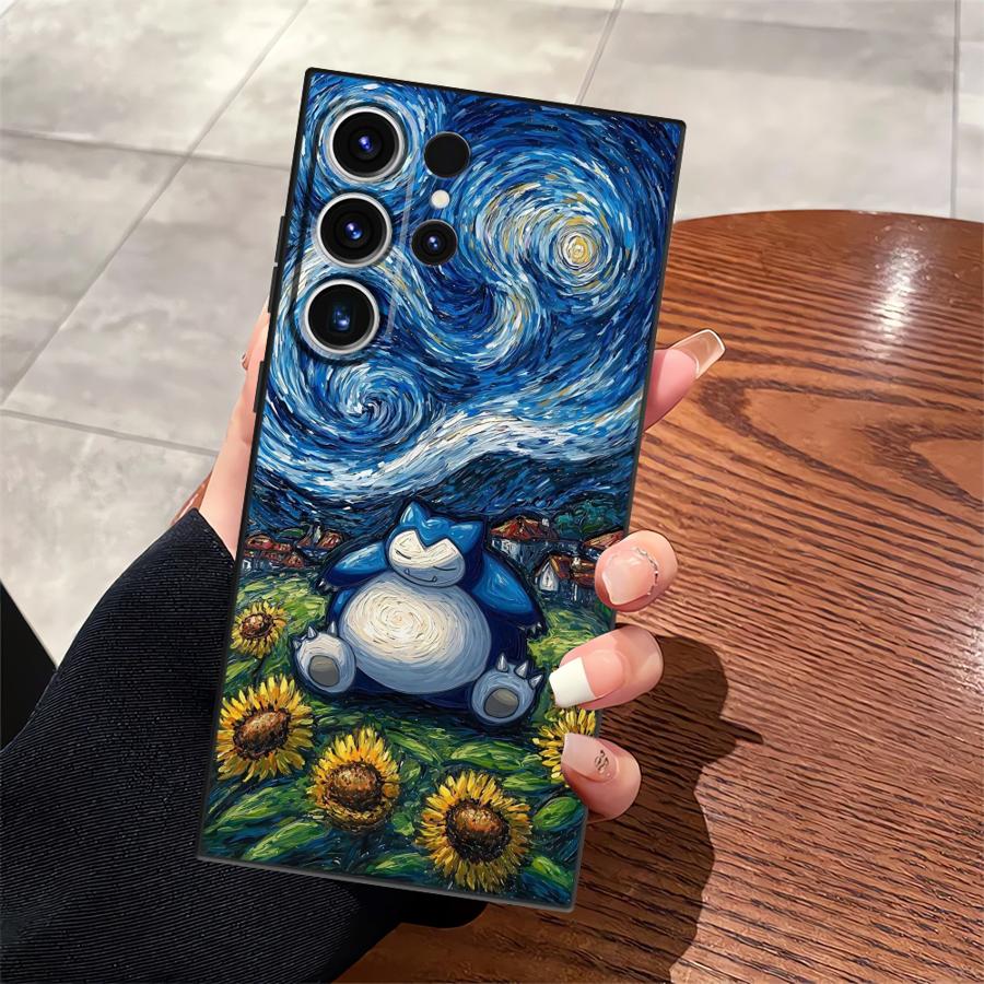 Крутой чехол Gengar Pokemon для Samsung Galaxy S26 S21 FE Note 20 Ultra 8 9 10 S25 Ultra S24 Plus S20 S23 S10 S9 Funda Чехол для телефона