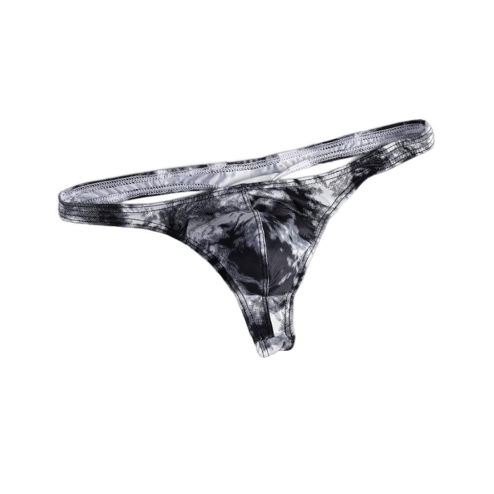 Mini T-back Men's Panties Large Size Male Briefs Breathable Men Thongs  Summer