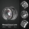 MeiKe 35мм Объектив Крепление Micro Four Thirds F1.4 [Крепление Micro 4/3] APS-C