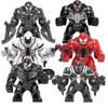 6Pcs Venom Big Minifigures Building Blocks Toys Set Action Figures