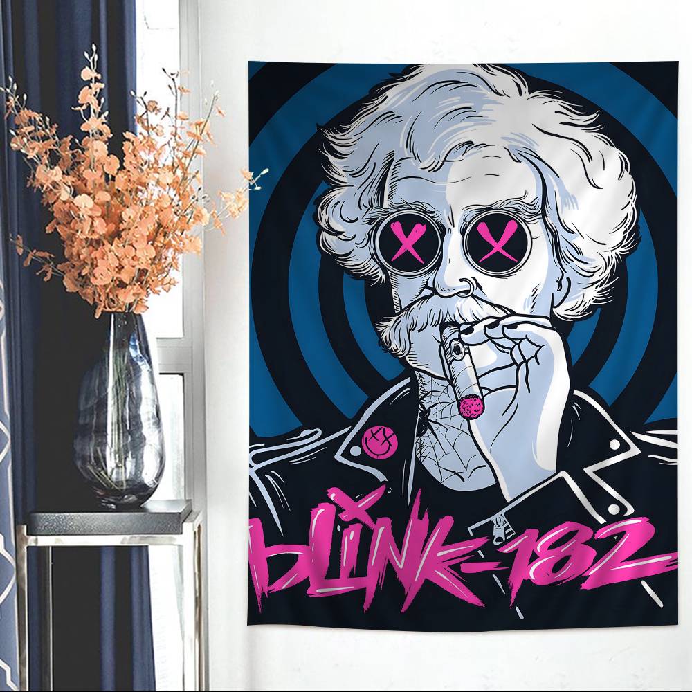 BBlink 182 Рок-группа Красочный Гобелен Настенное Панно Богемные Настенные Гобелены Мандала Настенное Искусство Декор
