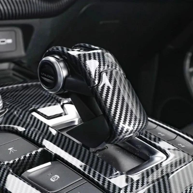 LHD For GWM WEY Tank 300 ABS Gearbox Gear Shift Panel Head Shift Knob Cover Handball Cover Trim Interior Accessories