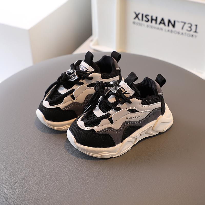 Baby Boys Shoes Kids Casual Sneakers Running Sports Shoes 2024 Spring Autumn Toddlers Boys Girls Shoes Fashion Soft for School