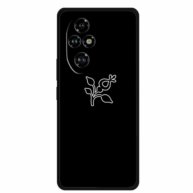 Черный мягкий ТПУ чехол для Honor 200 Pro 5G Домашняя версия