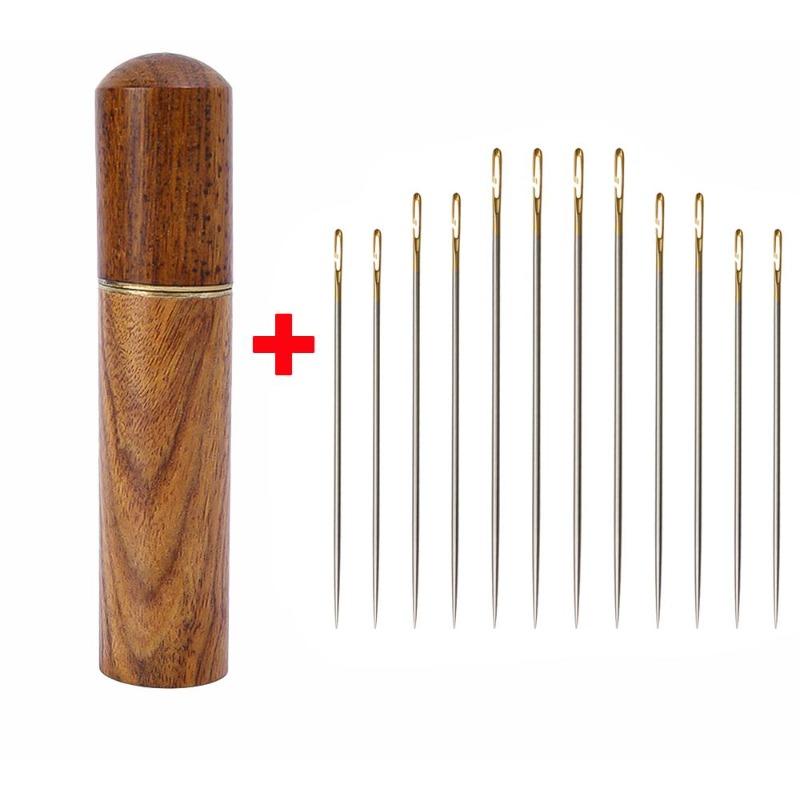 30 шт. Иглы для слепых Иглы для пожилых людей Иглы с боковым отверстием Ручные швейные иглы Бытовые швейные иглы Без нитковдевателя DIY Инструменты для шитья одежды