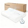 Voozo Pillow, High-Resilience Firm Fiber Pillow, 2-Level Height Adjustment, Pressure Dispersion, Easy Turning, Odor Resistant, Breathable, Suitable