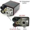 Reliable Air Compressor Pressure Switch 90-120psi Automatic On Off Control for Garage Pneumatic Tools and Workshop Applications