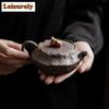 150 мл Ручная работа Чайник с крышкой-хурмой Ретро Старый глиняный горшок для чая Домашний заварник Чайник с ситечком Ремесло для церемонии питья чая Кунг-фу