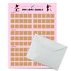 100 Love Games Sex Pose Poster Valentine'S Day Scratch-Off Gift For Couples