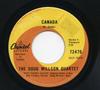 7inch Record DOUG WILLSON QUARTET - Canada / Canadian Theme 72476 Capitol Records 1967 Canada Jazz Used