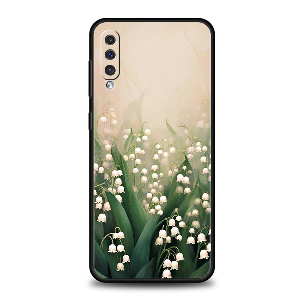 Lily Of The Valley Clear Floral Phone Case for Samsung Galaxy A56 A36 A26 A16 A34 A24 A42 A22 A20 A12 A40 A30 A10 Soft TPU Cover
