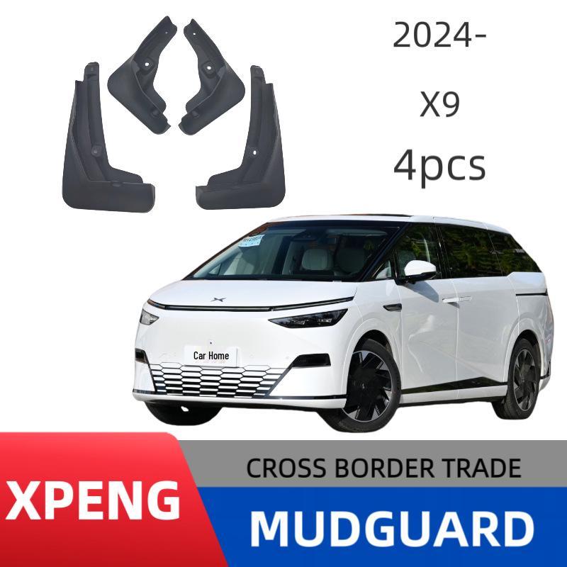 Xpeng X9 Mudguard Accessories - No-Punch Installation, High Fit