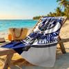 Team Club Customize Your Name Beach Towel Super Soft Microfiber Quickdry Fabric Suitable for Swimming Gym Camping Yoga Vacation