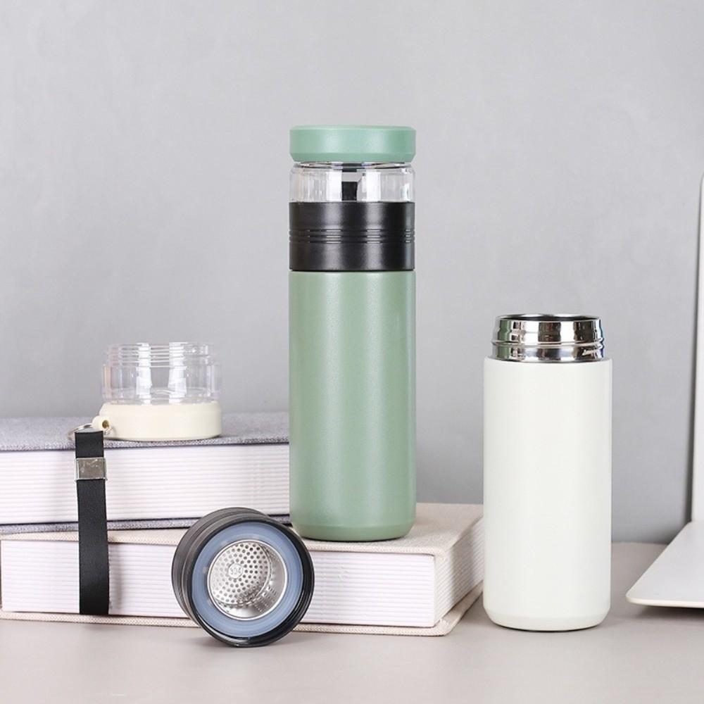 500ML Capacity Stainless Steel Insulated Cup Tea Water Separation Cup Business Gift