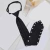Glitter Business Adjustable Neck Tie Black Pre Tied Neck Tie  Uniform Shirt