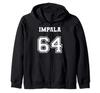 Jersey Style 64 1964 Impala Old School Lowrider Zip Hoodie