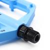 Double DU Bearing Nylon Bicycle Pedals with Reflector Mountain Road Bike Flat Pedals Bicycle Platform Pedals Bike Accessories