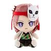 БАНДАИ Убийца Демонов: Kimetsu no Yaiba Sabusagi плюшевая игрушка Chibi сидящая примерно высота 15 см 2267