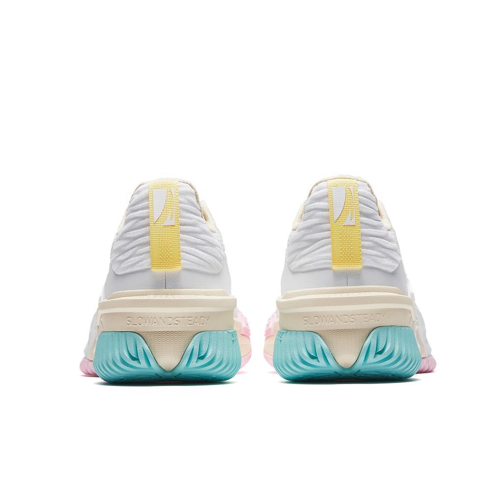 Anta Air Zone 5 West Coast Outdoor Basketball Shoes Men Sneaker White Blue Pink 912511606Q-4