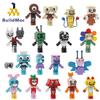 18pcs/set 2024 3D Children's Block Plastic Game Designer for Teens and Children Dandy's World