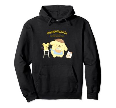 Толстовка с капюшоном Pom Pom Purin Happiness My Room