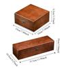 Деревянная витрина для часов Подставка для часов Коробка для хранения часов Коробка для часов с замком Ювелирный браслет