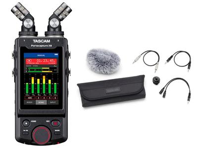 Портативный рекордер TASCAM Portacapture X8 на 8 дорожек [комплект аксессуаров/AK-DR11Cmk2] -